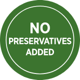 No Preservatives Added